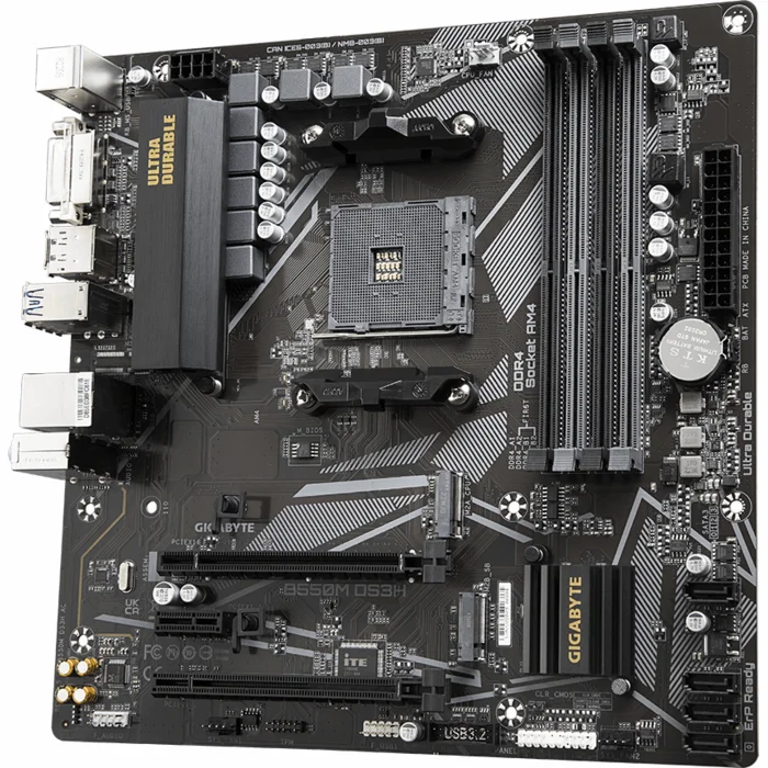 Mātesplate Gigabyte B550M DS3H (rev. 1.5)