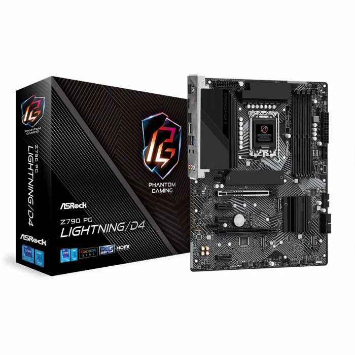 Mātesplate Asrock Z790 PG Lightning/D4