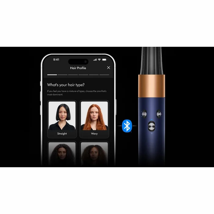 Dyson HS08 Airwrap i.d. Straight+Wavy Prussian blue/Rich copper 107163-01