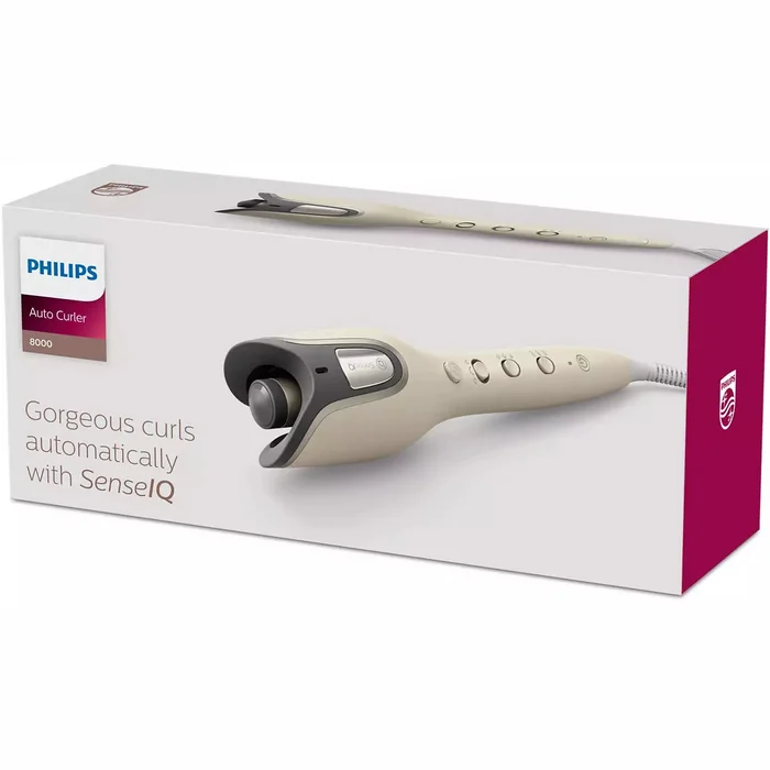 Matu veidotājs Philips 8000 Series AutoCurler ar SenseIQ tehnoloģiju BHB887/00