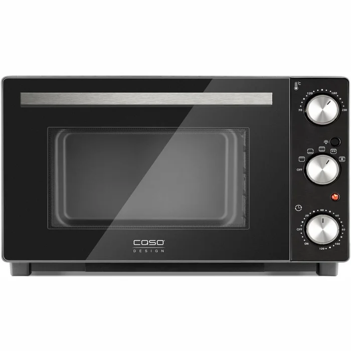 Mazās cepeškrāsnis Caso Design TO 32 Classic Black