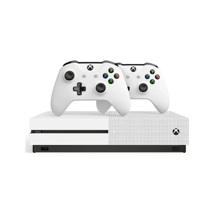 Spēļu konsole Microsoft Xbox One S 1TB White 1+1 controller