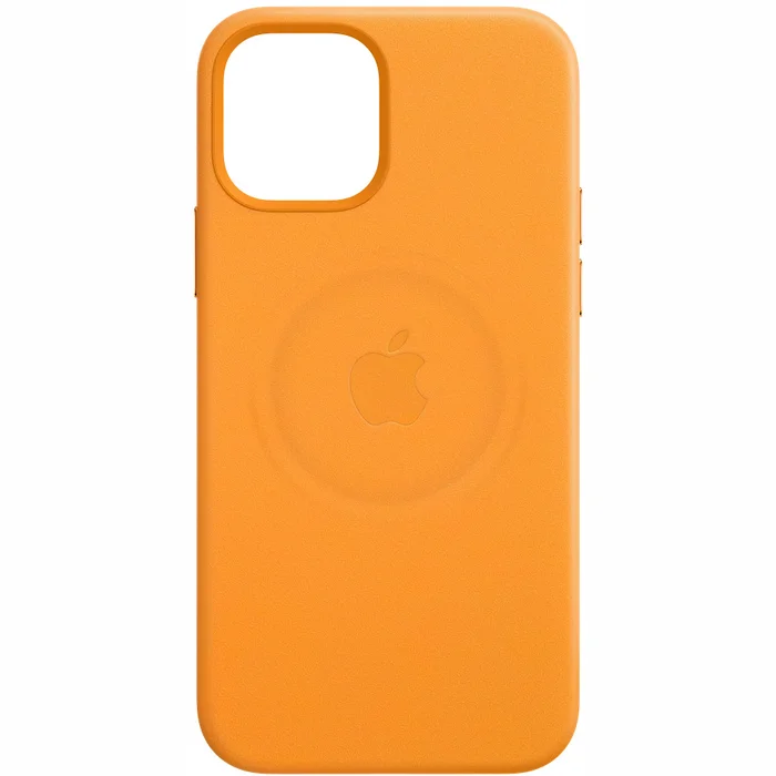 Telefona vāciņi un maciņi Apple iPhone 12 mini Leather Case with MagSafe - California Poppy