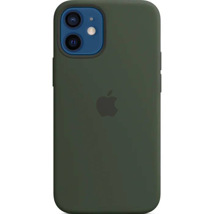 Apple iPhone 12 mini Silicone Case with MagSafe - Cyprus Green