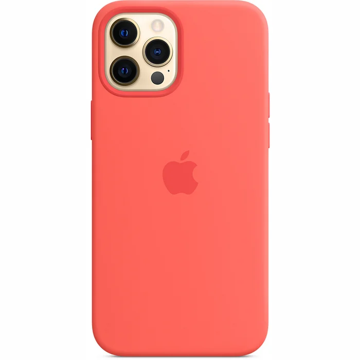 Telefona vāciņi un maciņi Apple iPhone 12 Pro Max Silicone Case with MagSafe - Pink Citrus