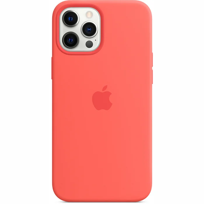 Telefona vāciņi un maciņi Apple iPhone 12 Pro Max Silicone Case with MagSafe - Pink Citrus