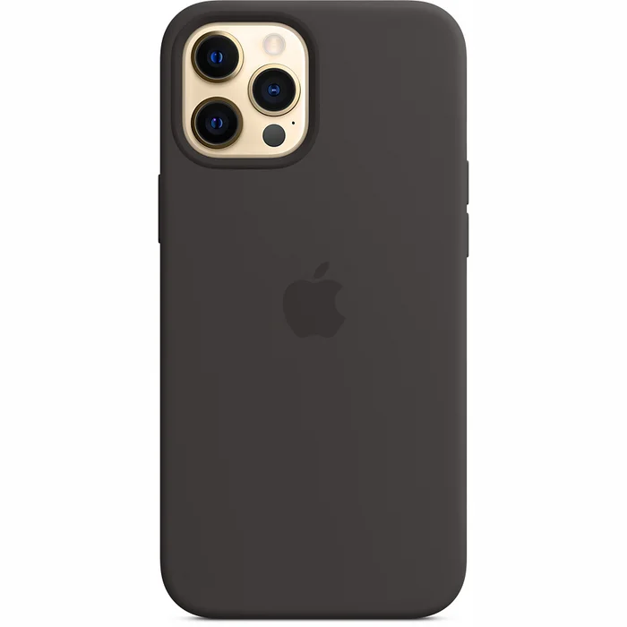 Apple iPhone 12 Pro Max Silicone Case with MagSafe - Black