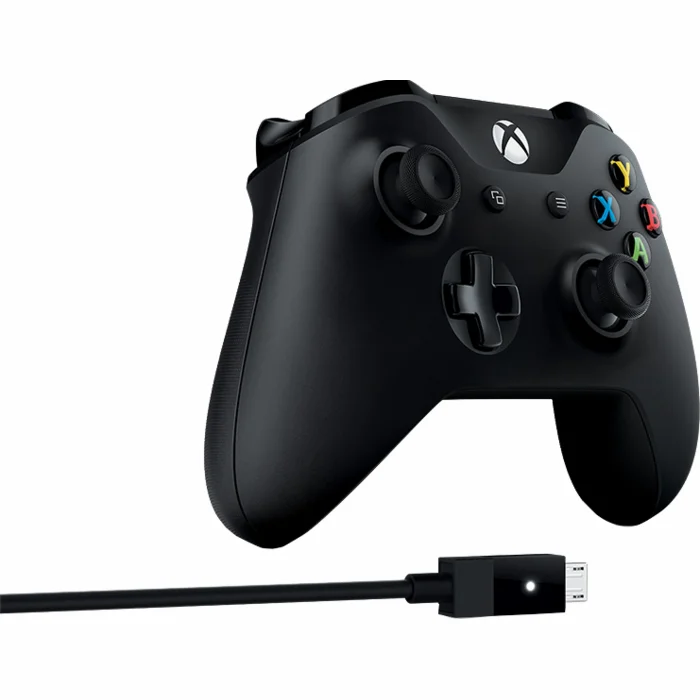 Spēļu konsoles aksesuāri Microsoft Xbox One Wireless Controller Black
