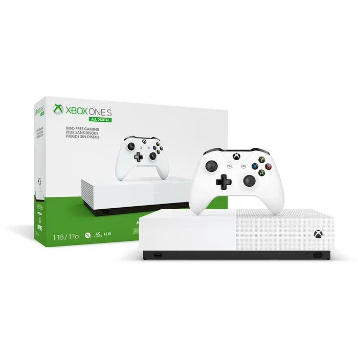 Spēļu konsole Microsoft Xbox One S All-Digital Edition