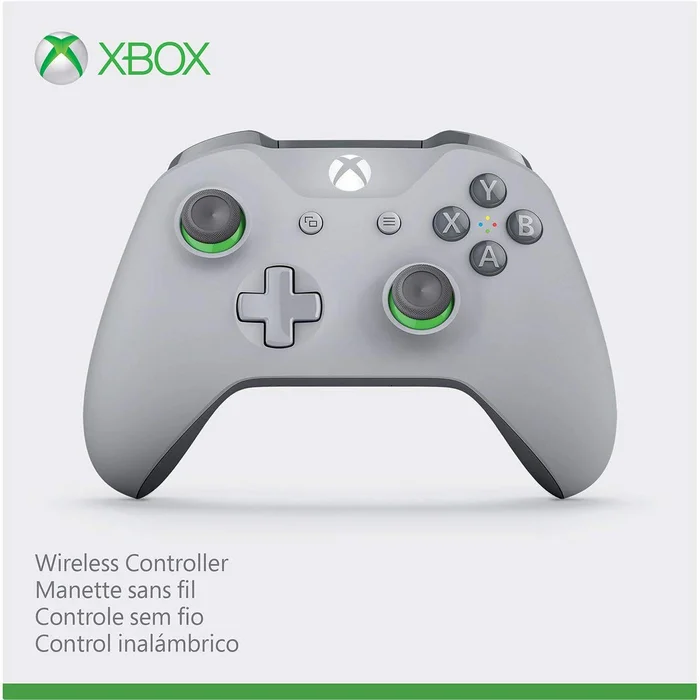 Kontroleris Microsoft Xbox One Wireless Controller - Grey/Green