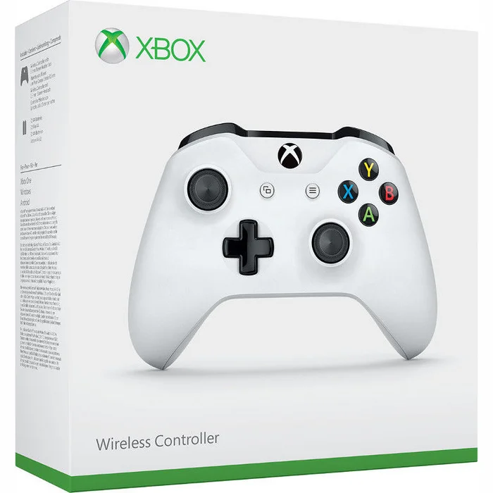 Spēļu konsoles aksesuāri Microsoft Xbox One Wireless Controller White