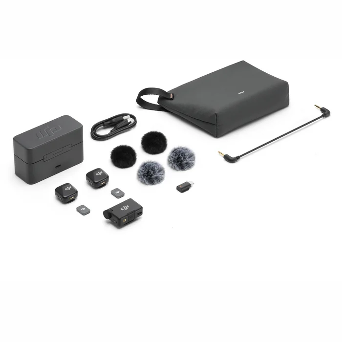 Mikrofons DJI Mic Mini (2 TX + 1 RX + Charging Case)