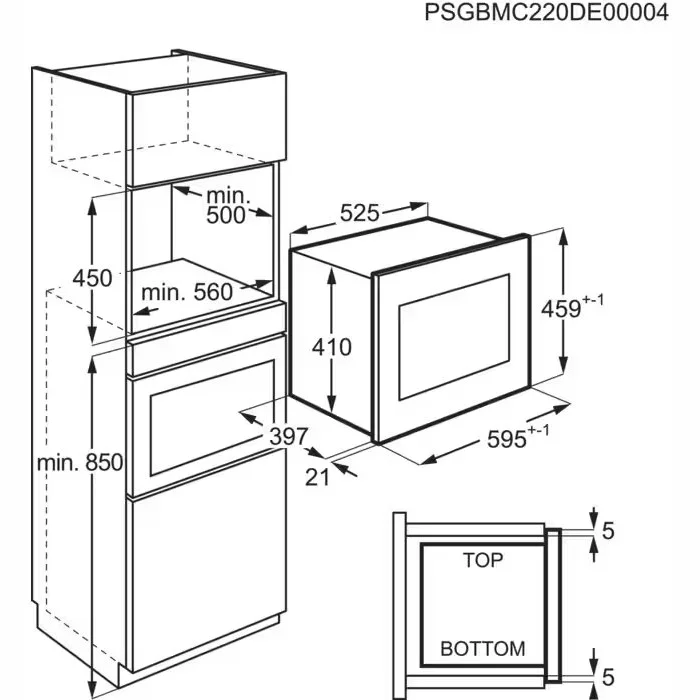 Mikroviļņu krāsns AEG MBE2658DEM