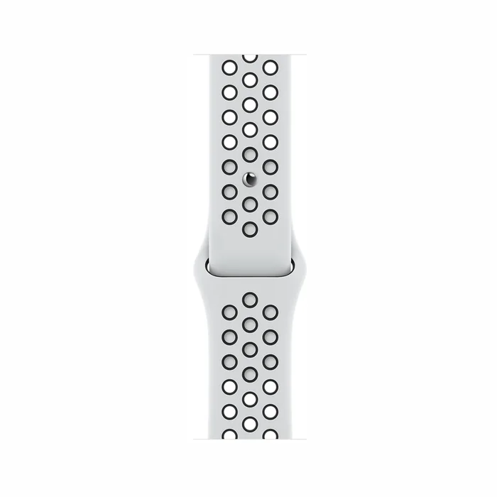 Viedpulkstenis Apple Watch Nike SE GPS + Cellular 44mm Silver Aluminium Case with Pure Platinum/Black Nike Sport Band