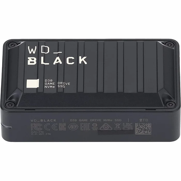 Ārējais cietais disks Sandisk D30 SSD 2TB Black