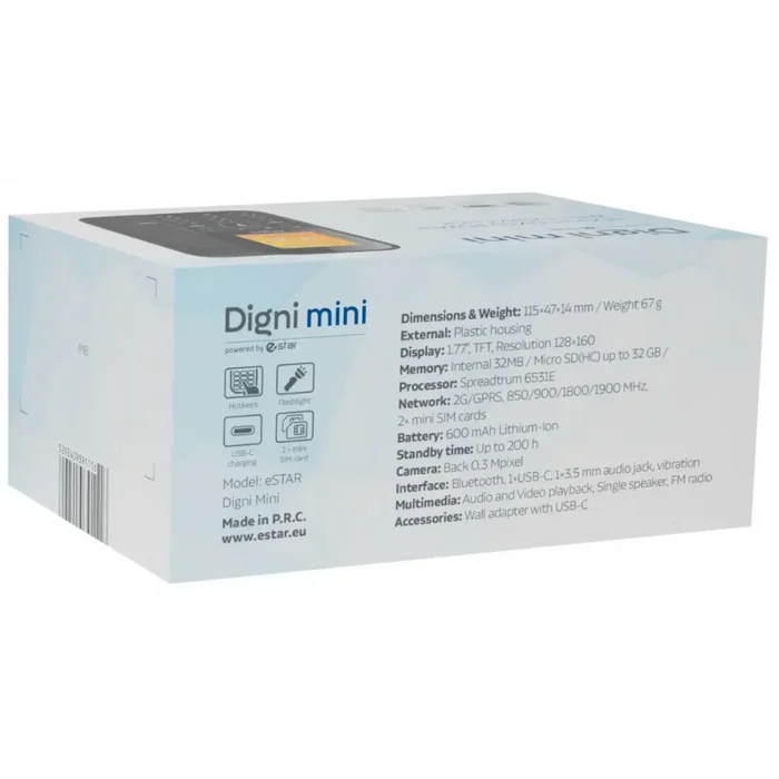 eSTAR Digni Mini Black