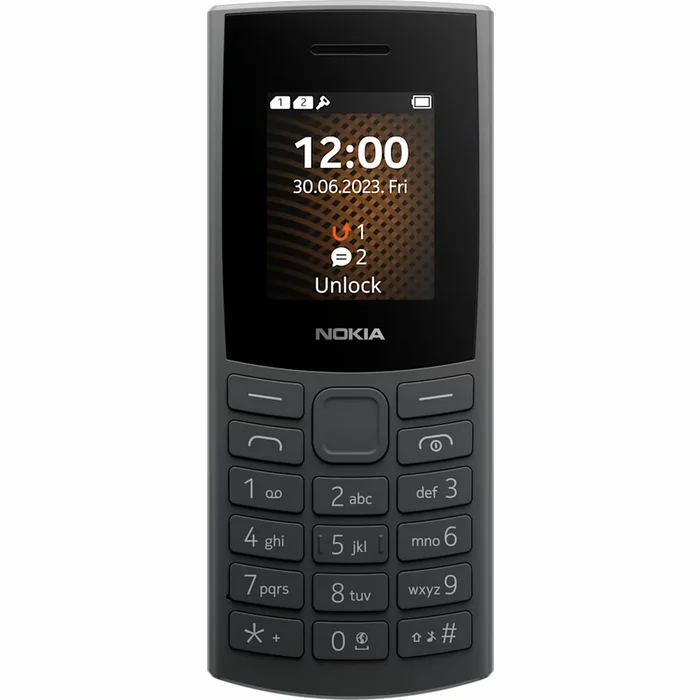 Nokia 105 4G 2nd Edition Charcoal (Black)