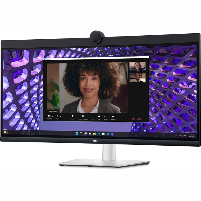 Monitors Dell 34 Curved Video Conferencing Monitor - P3424WEB 34"
