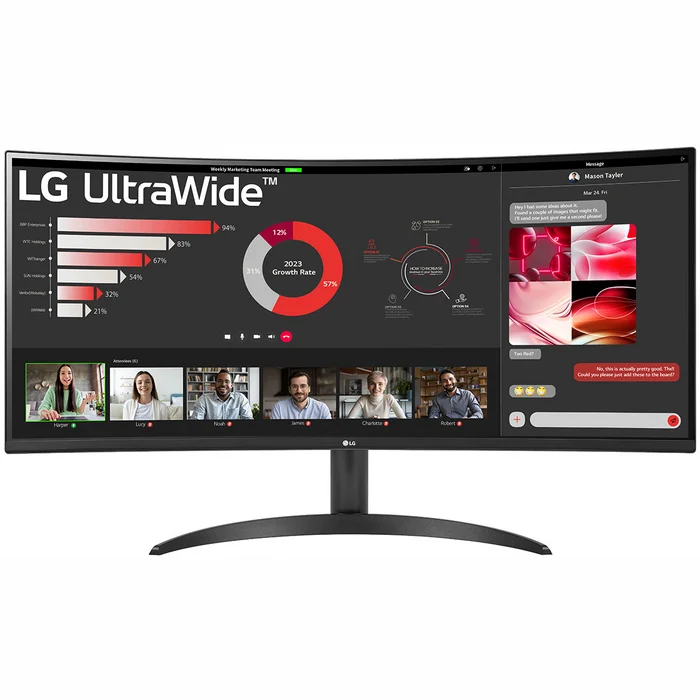 Monitors LG 34WR50QC-B 34"