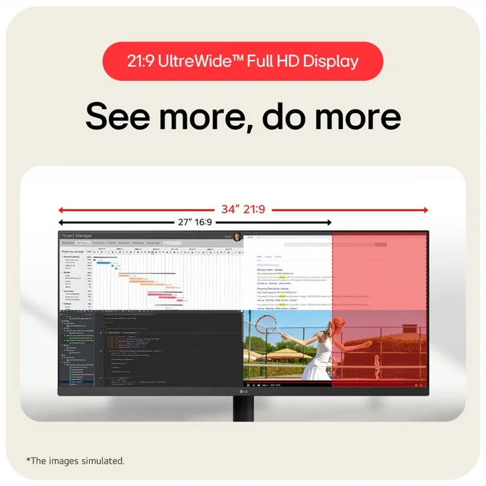LG UltraWide 34U511A-B 34"