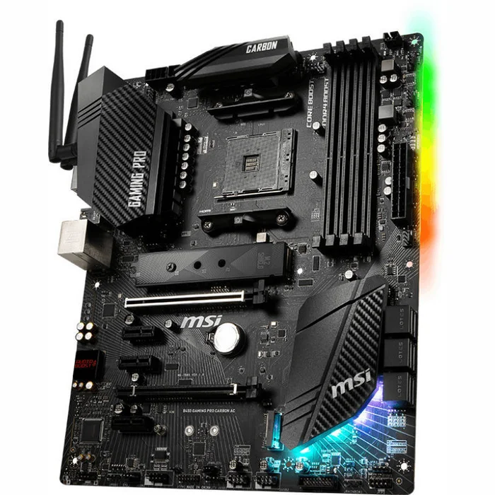 Mātesplate MSI B450 GAMING PRO CARBON AC