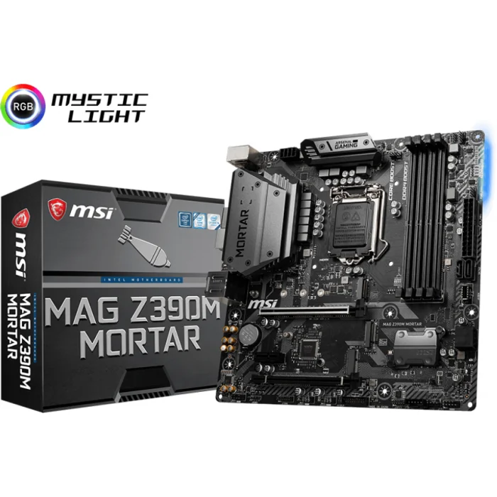 Mātesplates MSI MAG Z390M MORTAR