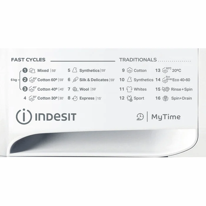 Veļas mašīnas Indesit MTWSA 61252 WK EE [Demo]