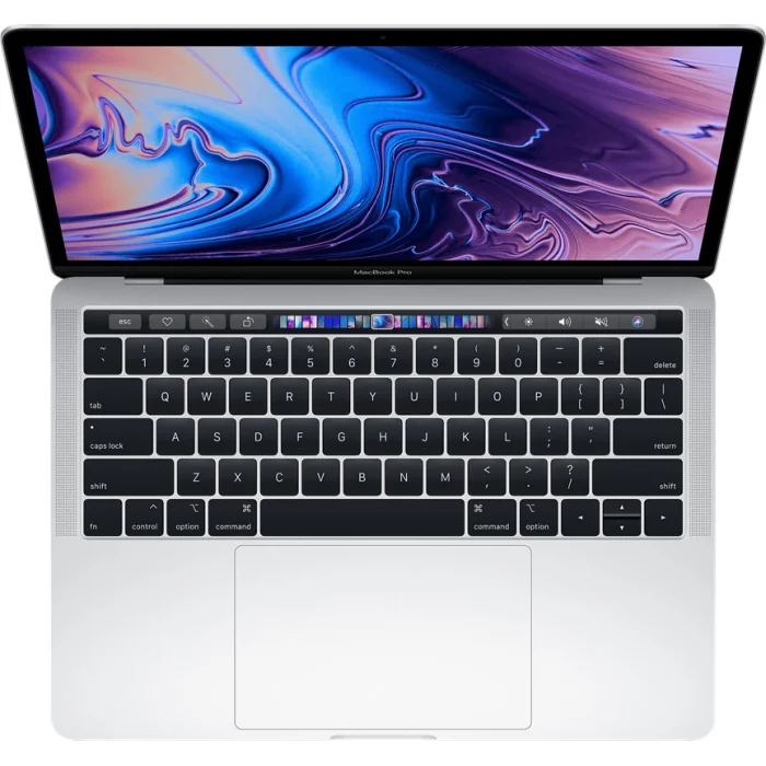 Portatīvais dators Portatīvais dators MacBook Pro 13.3" Retina with Touch Bar QC i5 1.4GHz/8GB/128GB/Intel Iris Plus 645/Silver/INT