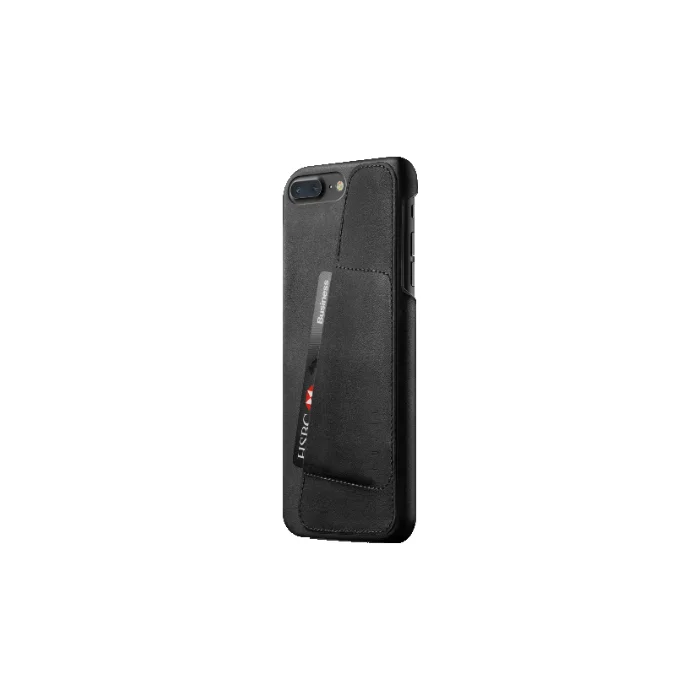 Mobilā telefona maciņš Mujjo Wallet Case iPhone 7 Plus Black
