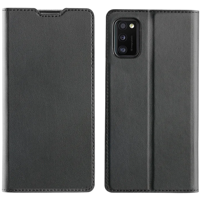 Samsung Galaxy A41 Folio case By Muvit Black