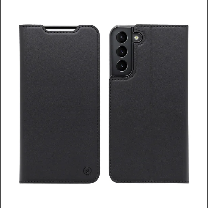 Samsung Galaxy S22 Folio Case By Muvit Black