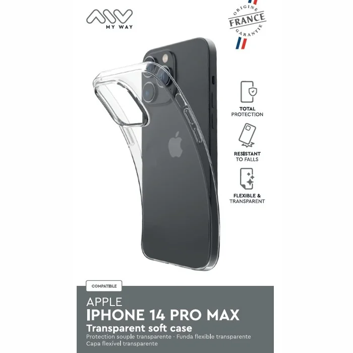 My Way France Soft Cover for Apple iPhone 14 Pro Max