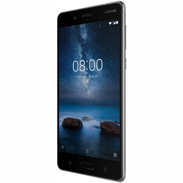 Mobilie telefoni un viedtālruņi Nokia 8 DUAL SIM Steel