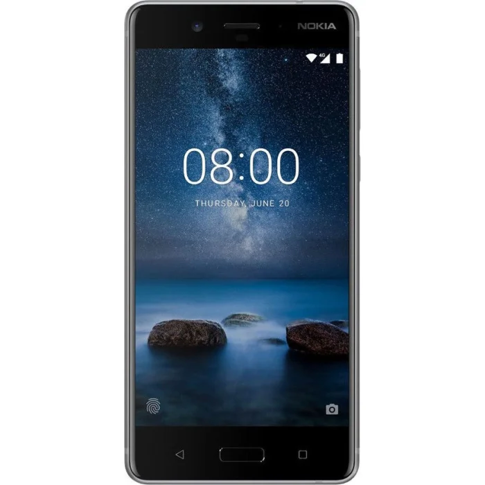 Mobilie telefoni un viedtālruņi Nokia 8 DUAL SIM Steel