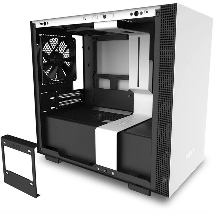 Stacionārā datora korpuss NZXT H210 Mini-ITX White/Black