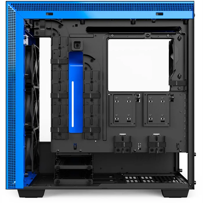 Stacionārā datora korpuss NZXT H700 E-ATX Black/Blue