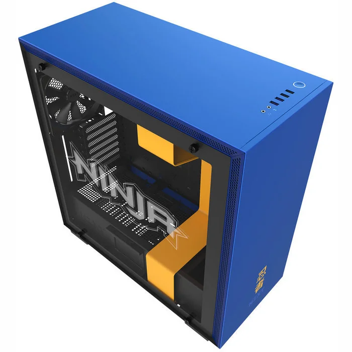 Stacionārā datora korpuss NZXT H700i Ninja E-ATX Blue