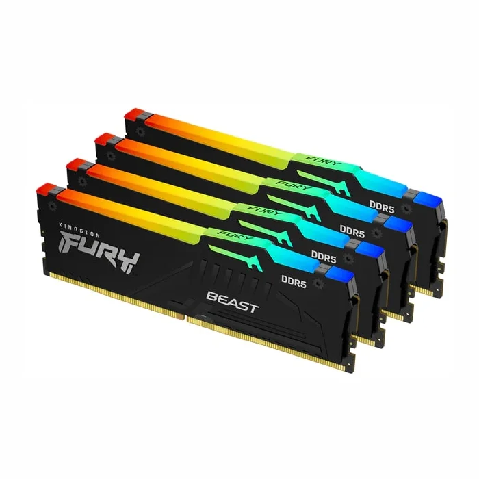 Operatīvā atmiņa (RAM) Kingston Fury Beast 64GB 5600MHz DDR5 KF556C40BBAK4-64