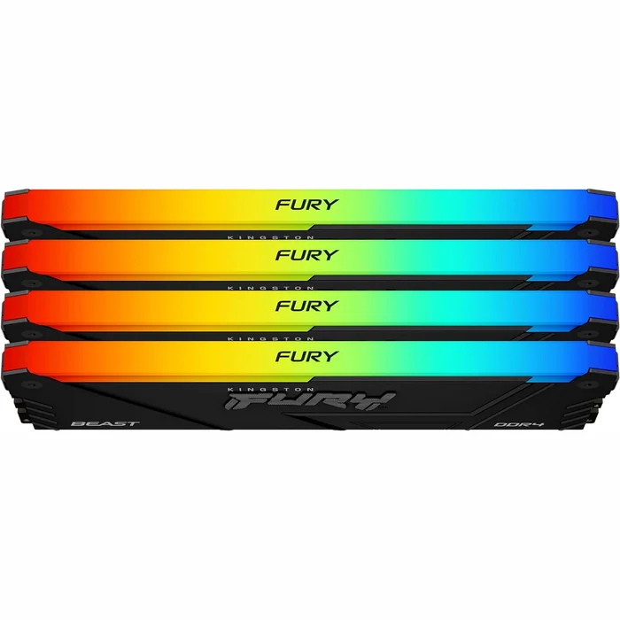 Operatīvā atmiņa (RAM) Kingston Fury Beast Back RGB XMP 128GB 3200MT/S DDR4 KF432C16BB2AK4/128