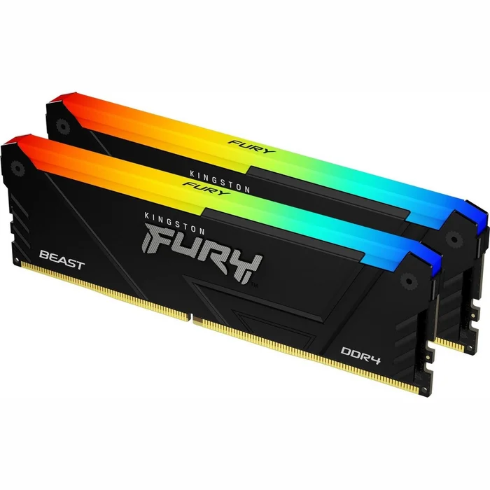 Operatīvā atmiņa (RAM) Kingston Fury Beast RGB 32GB 3200MHz DDR4 KF432C16BB2AK2/32
