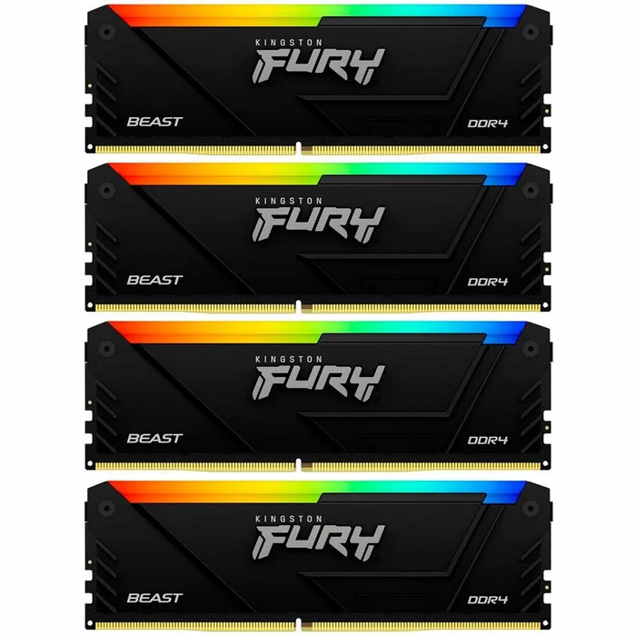 Operatīvā atmiņa (RAM) Kingston Fury Beast 32GB 3200 Mhz DDR4 KF432C16BB2AK4/32