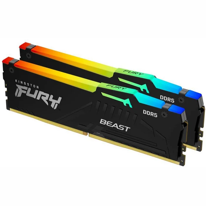 Operatīvā atmiņa (RAM) Kingston Fury Beast 64GB 6000 MHz DDR5 KF560C36BBEAK2-64