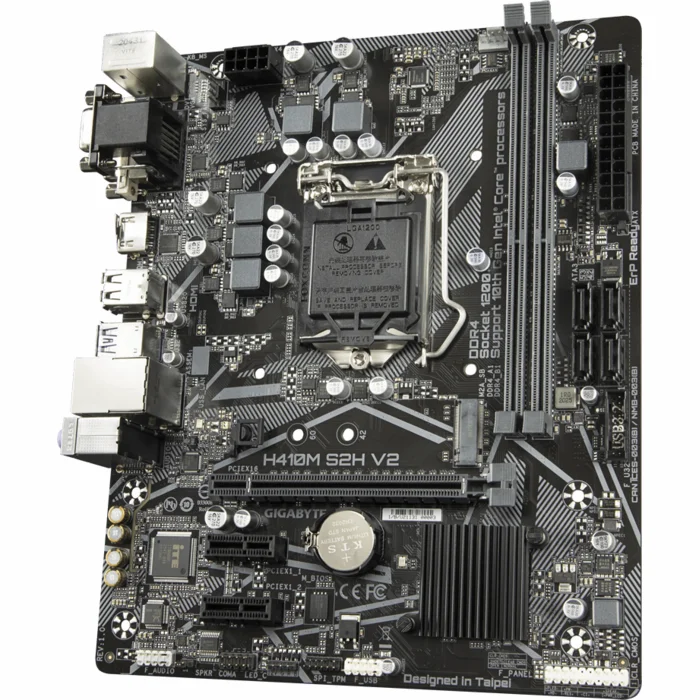 Mātesplate Gigabyte H410M S2H V2