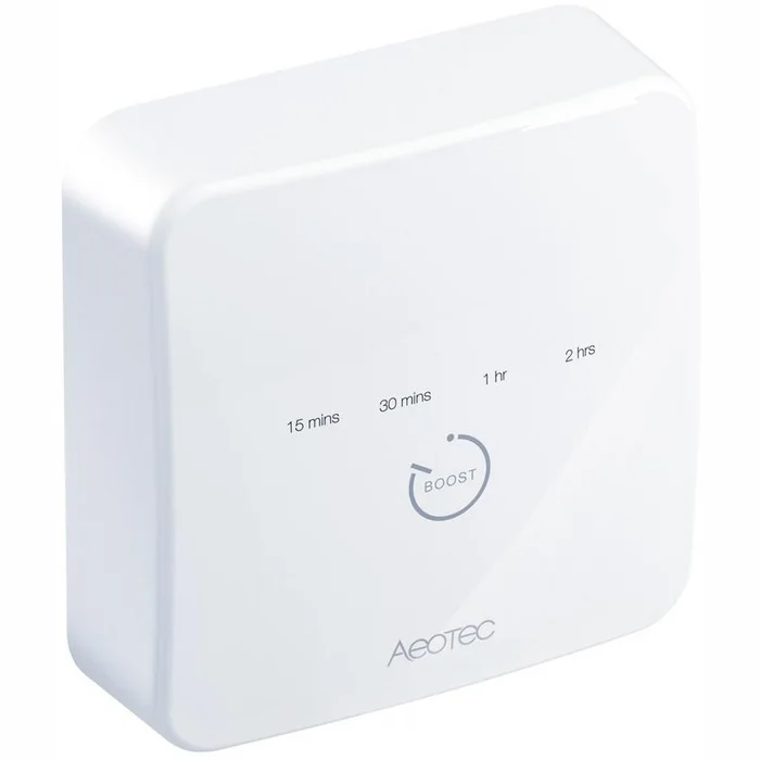 Iebūvējamais viedais slēdzis Viedais slēdzis Aeotec Smart Boost Timer Switch