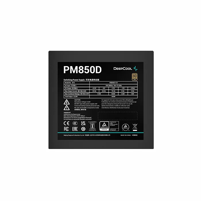 Barošanas bloks (PSU) Deepcool PM850D