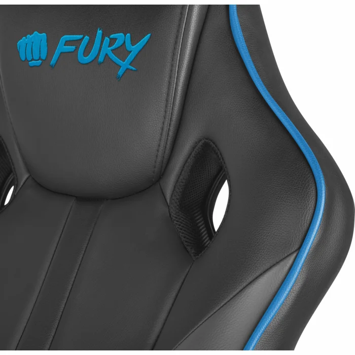 Gaming krēsls Fury Avenger M Black/Grey/Blue
