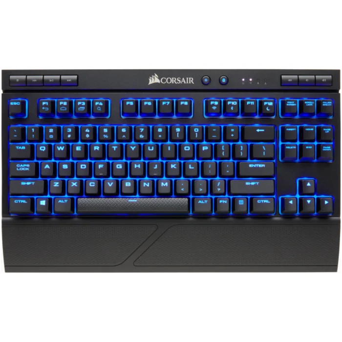 Klaviatūra Corsair K63 Mechanical Gaming Keyboard Black ENG