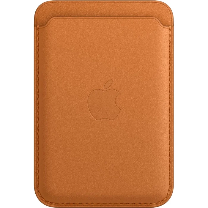 Apple iPhone Leather Wallet with MagSafe Golden Brown