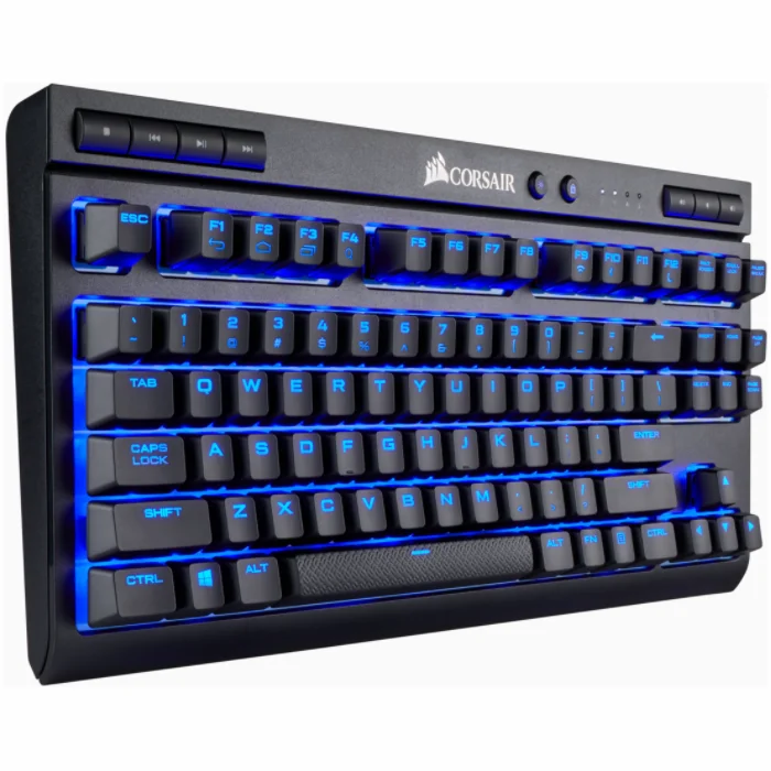 Klaviatūra Corsair K63 Mechanical Gaming Keyboard Black ENG