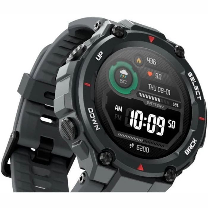 Viedpulksteņi Huami Amazfit T-Rex Rock Black